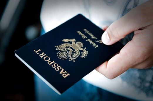 new united states citizen holding passport